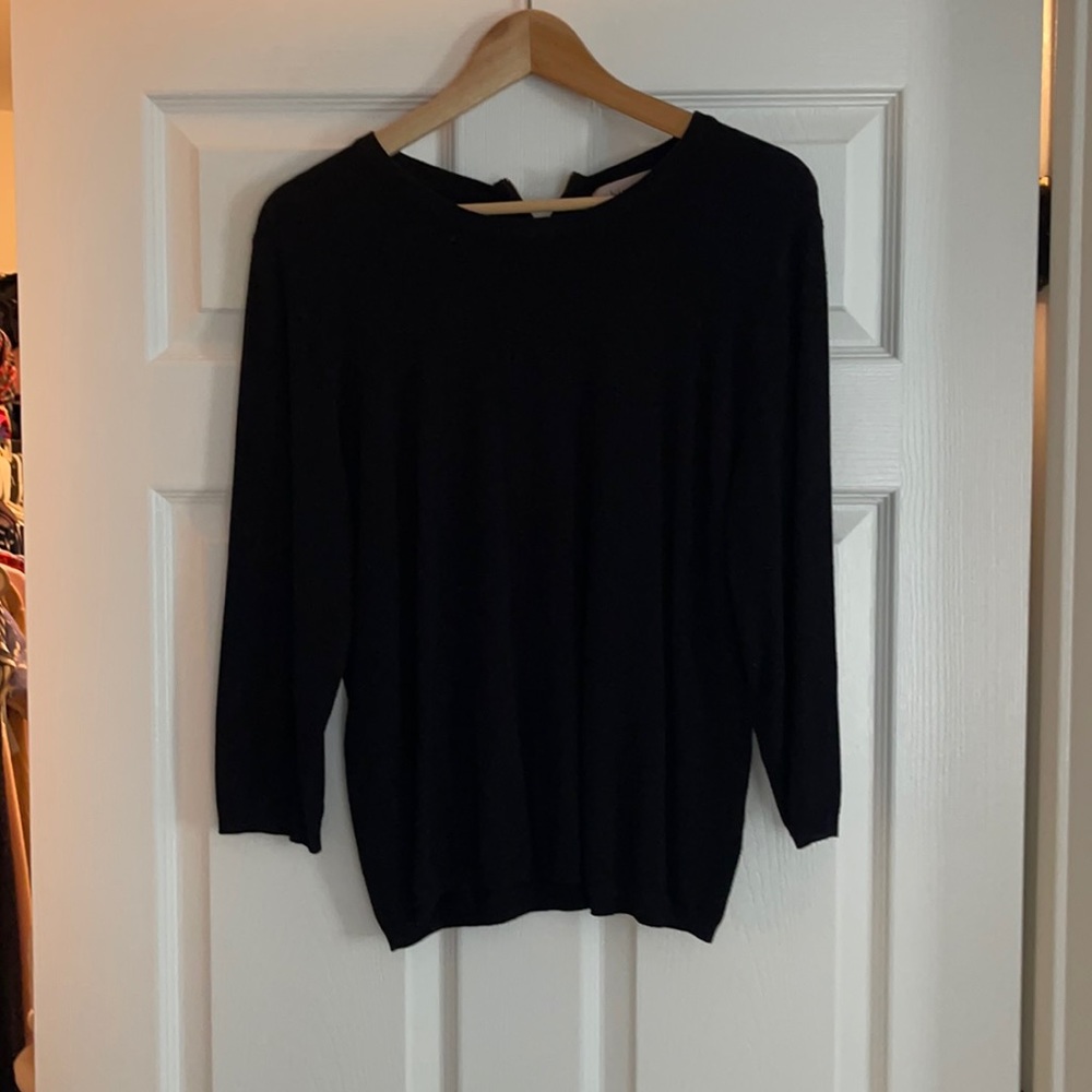 3/4 Length black Sweater